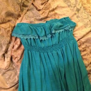Turquoise Maxi Dress (never worn)