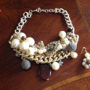 Gold necklace