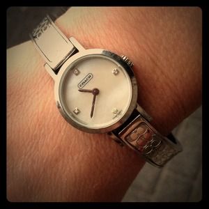 TRADED! COACH signature bangle watch