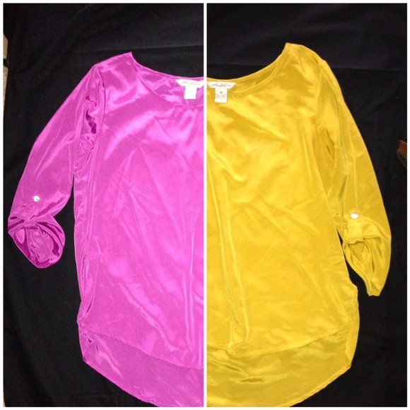 Fun and Flirty silk Tops