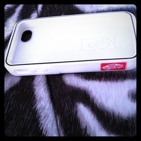 Vans iPhone case white