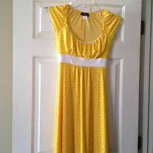 Yellow dot dress