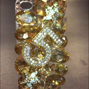 Iphone 5 Bejeweled Cover RESERVED for cristmasnow