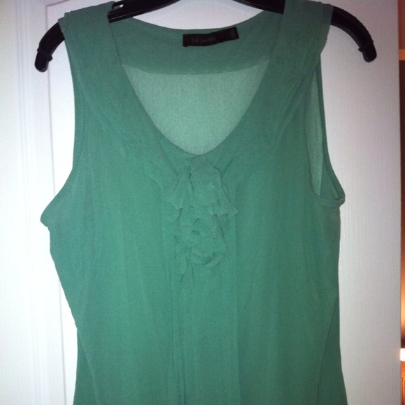 Sold🎉Mint green tank from The limited