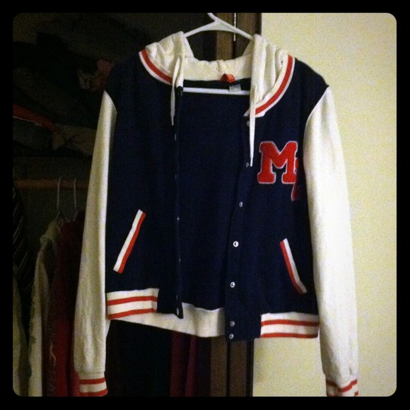 H&M letterman jacket