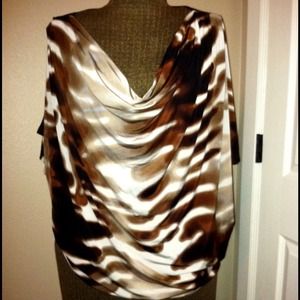 RESERVED....Vibrant cowl neck top