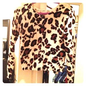 Leopard cardigan