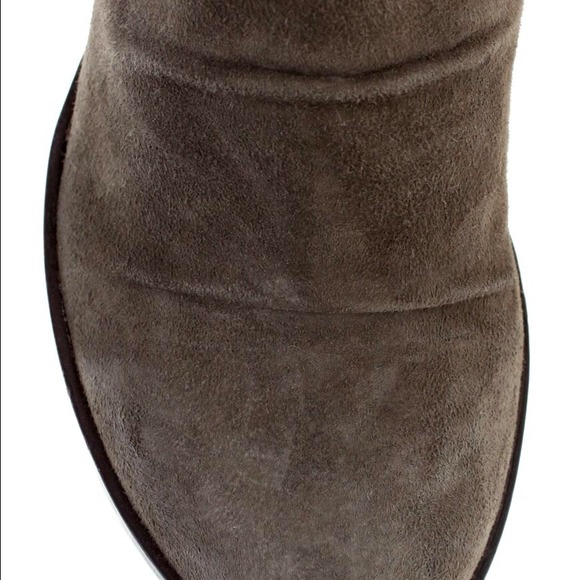 REDUCED!! ASOS KNIGHT Leather Chunky Zip Boot - Picture 2 of 3