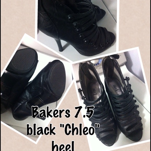 Traded with lvlove1 Bakers 7.5 black heel