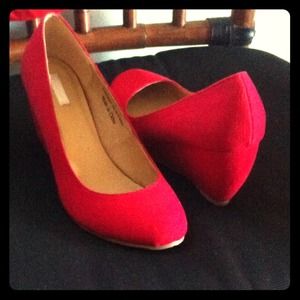 Red Wedges from Urban Outfitters