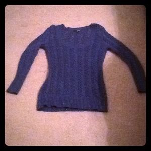 Sparkle blue sweater