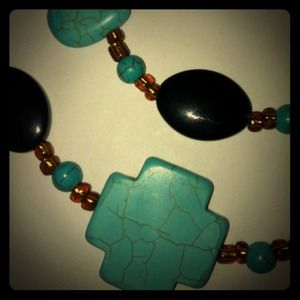 Custom made jewelry, bead work and leather work.