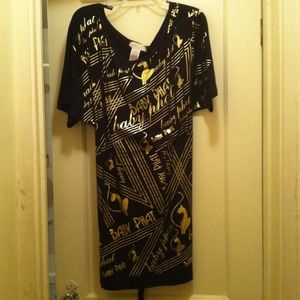 ⬛⚫SOLD⚫️⬛️Black Baby Phat Dress  sz 1X
