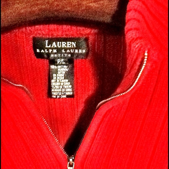 😊$PRICE REDUCED$   Ralph Lauren Red Sweater - Picture 2 of 3