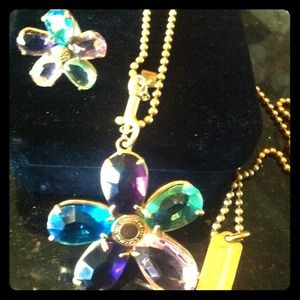 Coach Flower Necklace