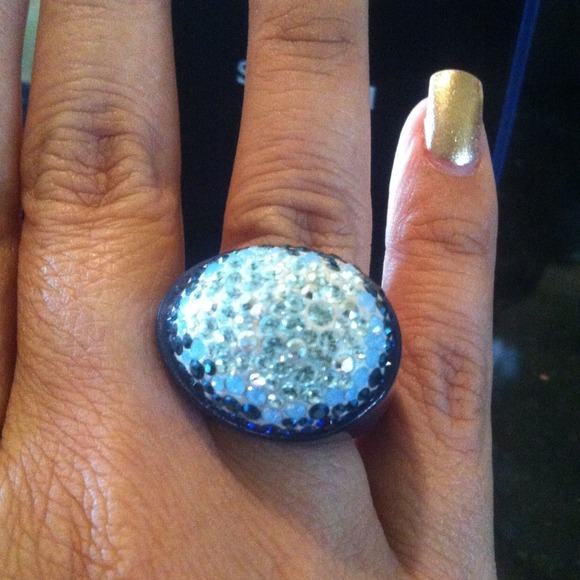 Swarovski Blue Shades Ring
