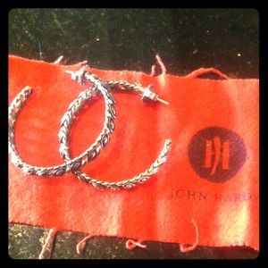 John Hardy 925 Silver Earrings