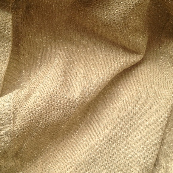 New!! ✨Sparkly Gold Shrug ✨ - Picture 2 of 4