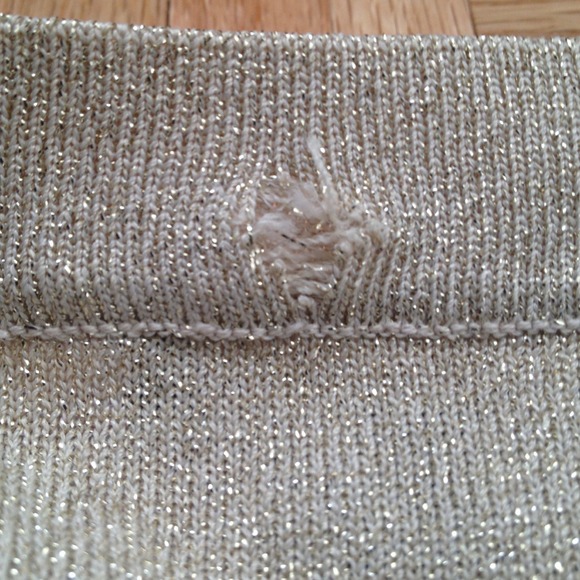 New!! ✨Sparkly Gold Shrug ✨ - Picture 4 of 4