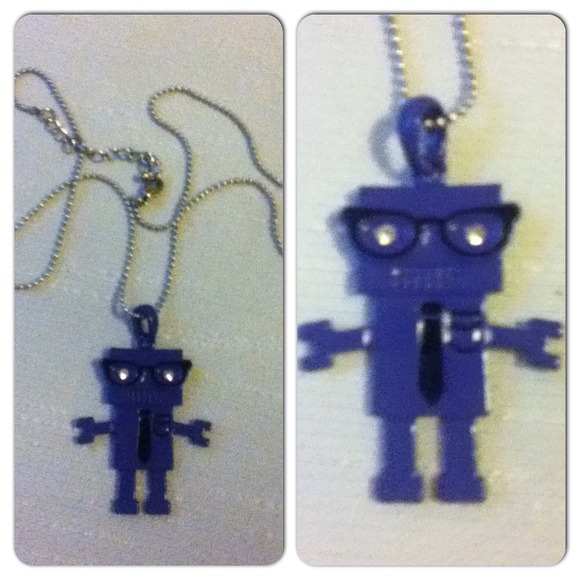 Nerd Robot necklace