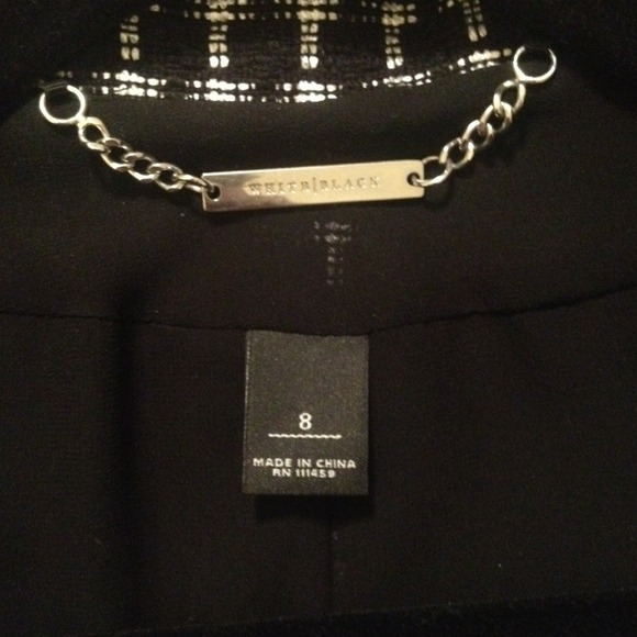 Black & White tweed holiday jacket - Picture 3 of 3