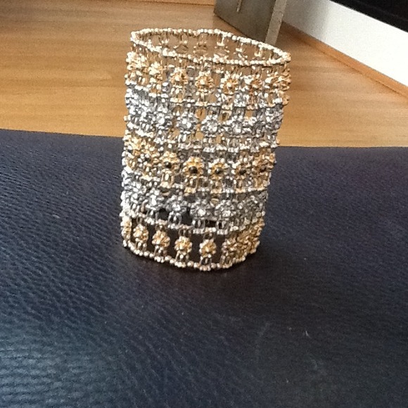 GOLD & silver bracelet - Picture 2 of 3