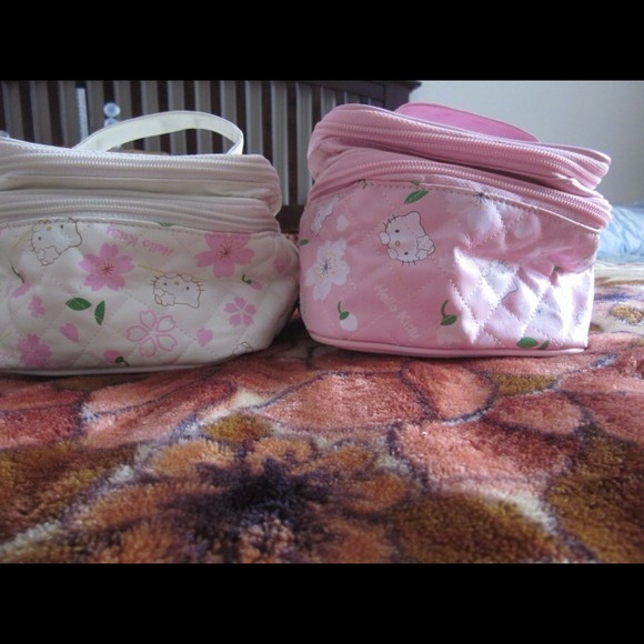 Hello kitty make up bag
