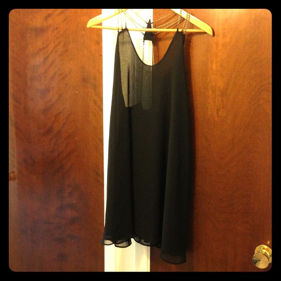 **RESERVED**Rockin' black dress!