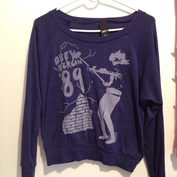 Obey long sleeve shirt