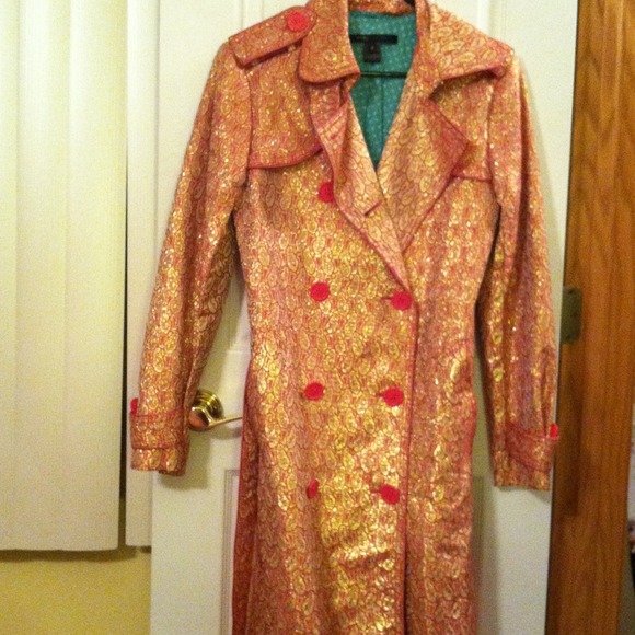 Marc Jacobs Brocade Trench