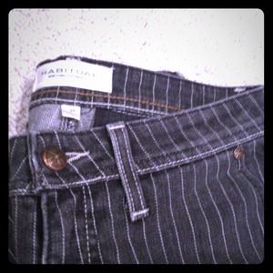 Habitual wide leg, pin stripe jeans