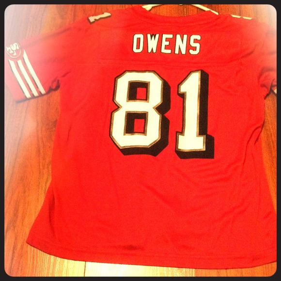 49ers 81 Owens Jersey