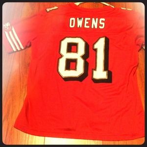 49ers 81 Owens Jersey