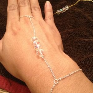 Crystal Slave Chain Bracelet