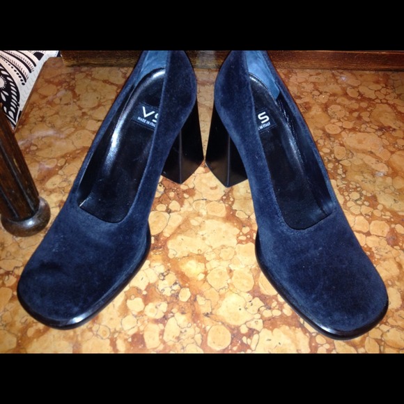 VS Heels Made in Italy Black velvet