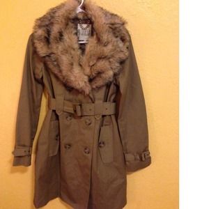 BB Dakota faux fur coat