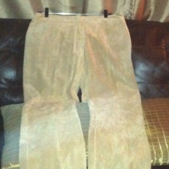 Suede pants, never worn