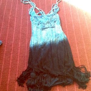 Beautiful hardly worn ombré Free People dress