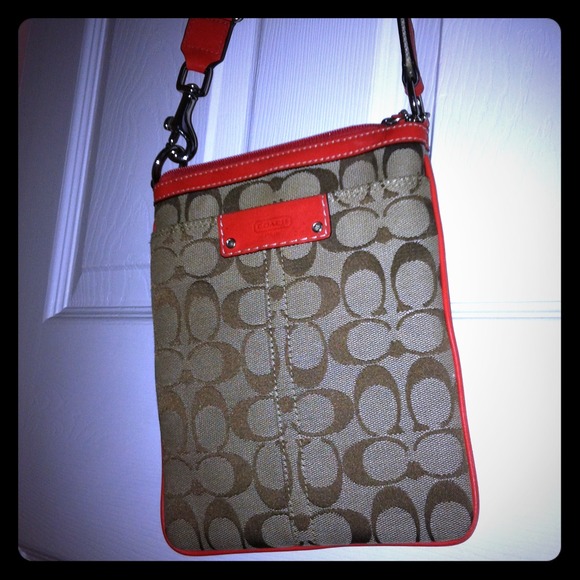 Coach cross body bag