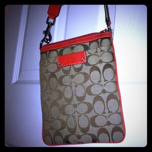 Coach cross body bag