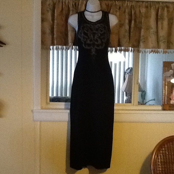 Carol Little Dresses & Skirts - "  bundle ". Knitted beaded gown and necklace