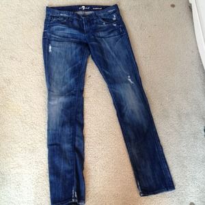 Seven for all mankind skinny jeans. Like new!