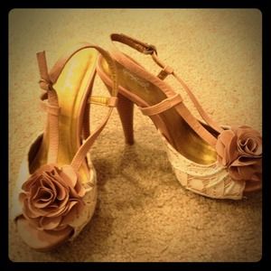 Rose high heel