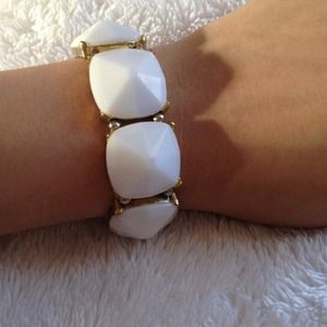 White bracelet
