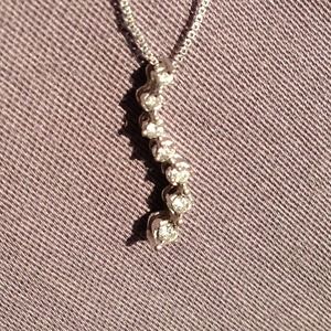 Genuine diamond necklace