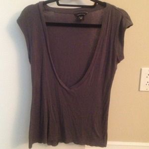 Victoria's Secret grey layering top.