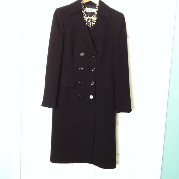 Elegant double breasted coat dress