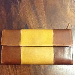 DKNY Color Blocked Wallet