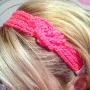 Handmade crochet headband
