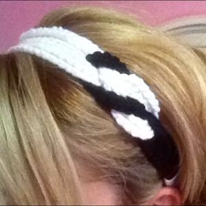 Handmade crochet headband